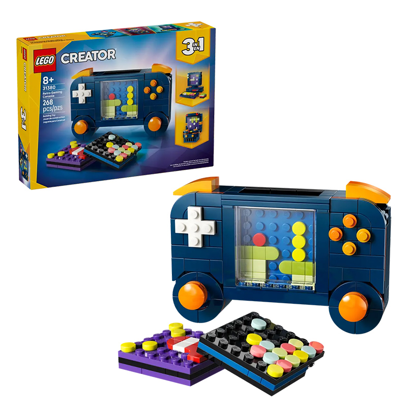 Retro Gaming Console Lego - LEGO Creator 3in1 Building Blocks LG-31380