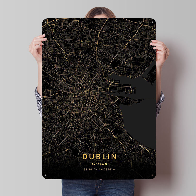 Retro Gaming Ireland - Dublin Ireland Poster Wall Art Retro