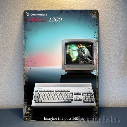 Retro Gaming Us - Commodore Amiga 1200 Ad Retro Video