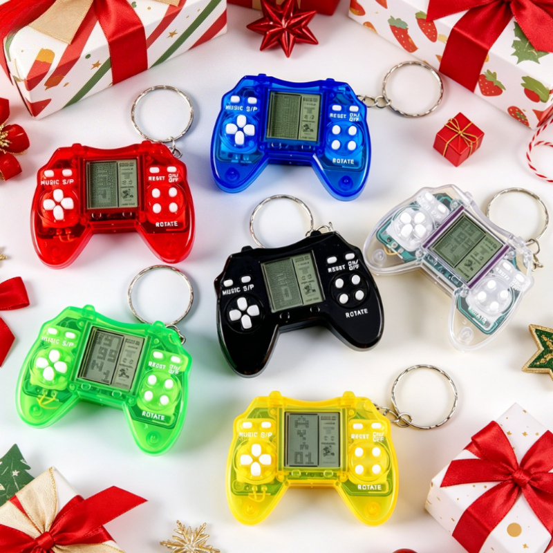 Retro Gaming Keychain - Mini Classic Gaming Console Keychain Retro