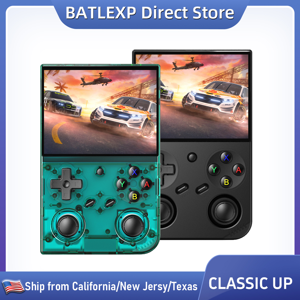 Retro Gaming Qss - BATLEXP Classic Up Retro Handheld Game