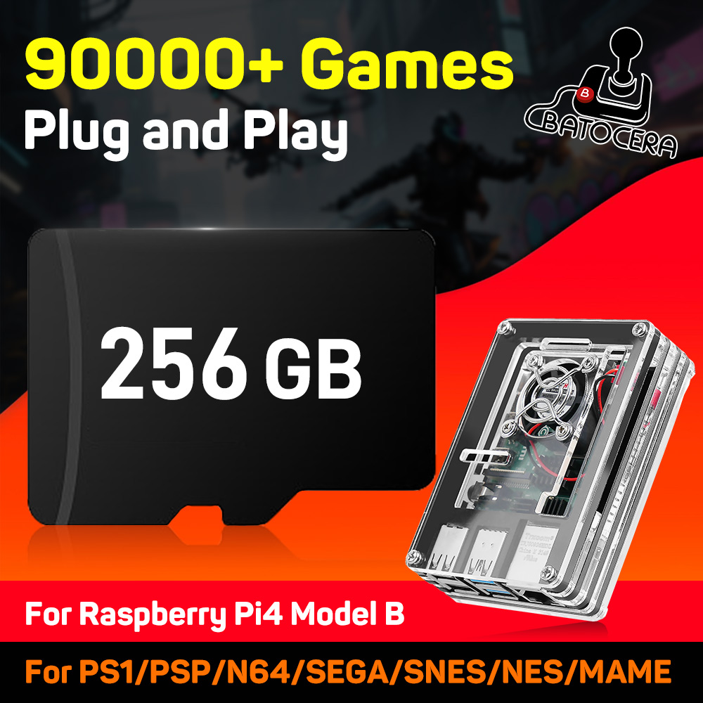 Retro Gaming Qss - Latest Batocera 39 System TF Game