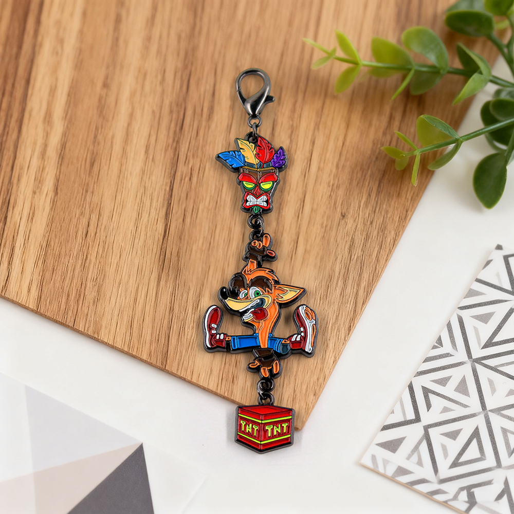 Classic Cartoon Character Keyc - Retro Gaming Keychain recensione e prezzo