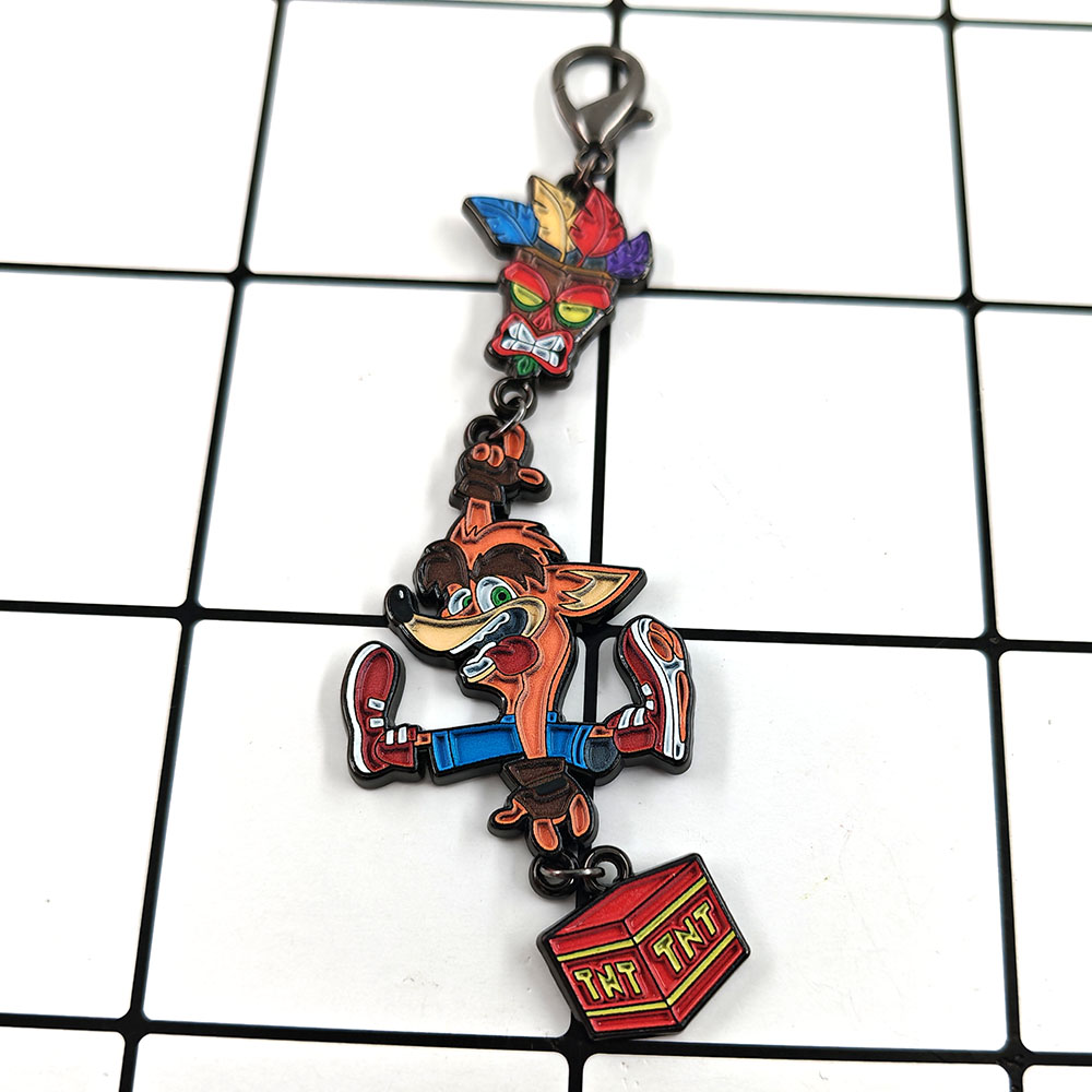 Classic Cartoon Character Keyc - Retro Gaming Keychain recensione e prezzo