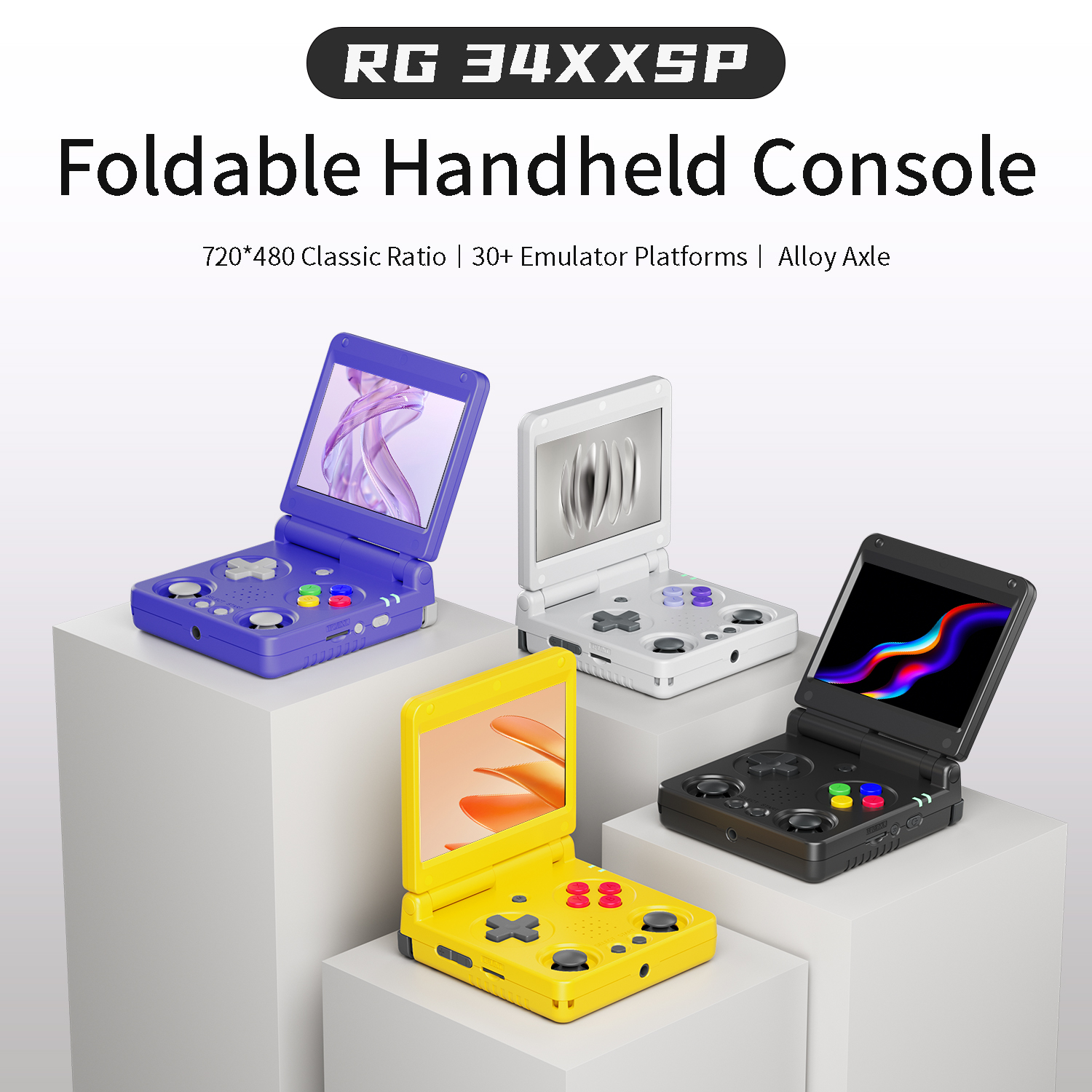 Anbernic RG34XXSP RG35XXSP Fli - Retro Gaming Console Lego recensione e prezzo