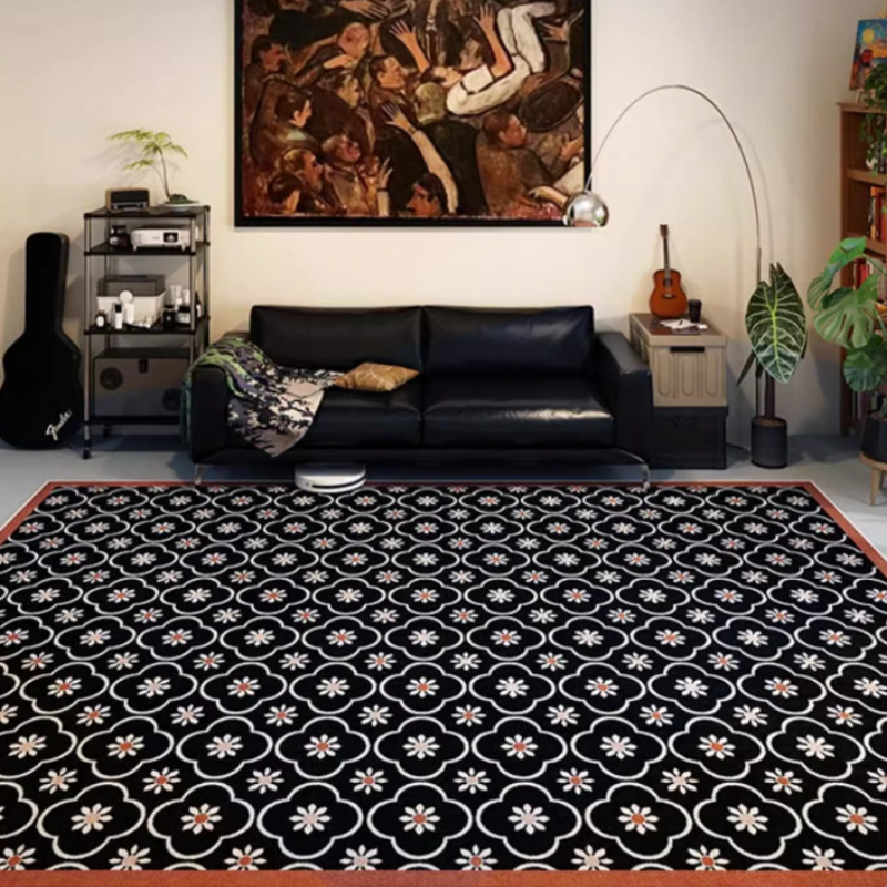 Retro Plaid Living Room Decora - Retro Gaming Rug recensione e prezzo