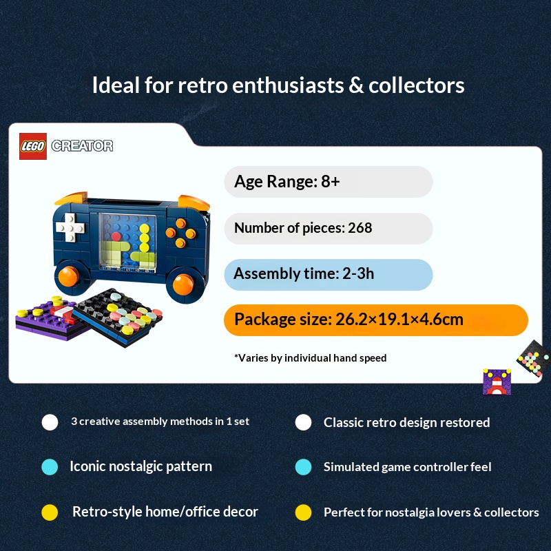 LEGO Creator 3in1 Building Blo - Retro Gaming Console Lego recensione e prezzo