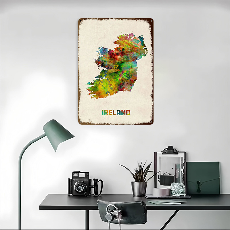 Ireland Printed Poster Retro V - Retro Gaming Ireland recensione e prezzo