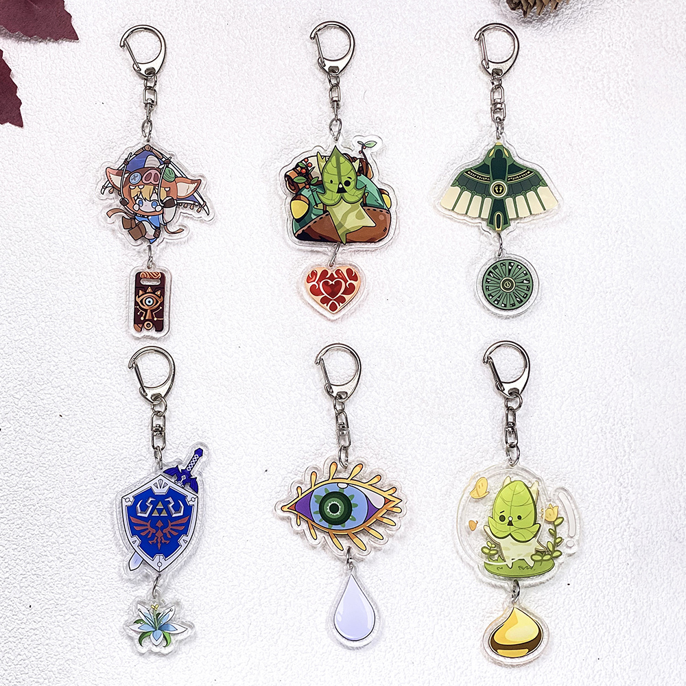 1/6Pcs Game Legend of Zelda Ca - Retro Gaming Keychain recensione e prezzo