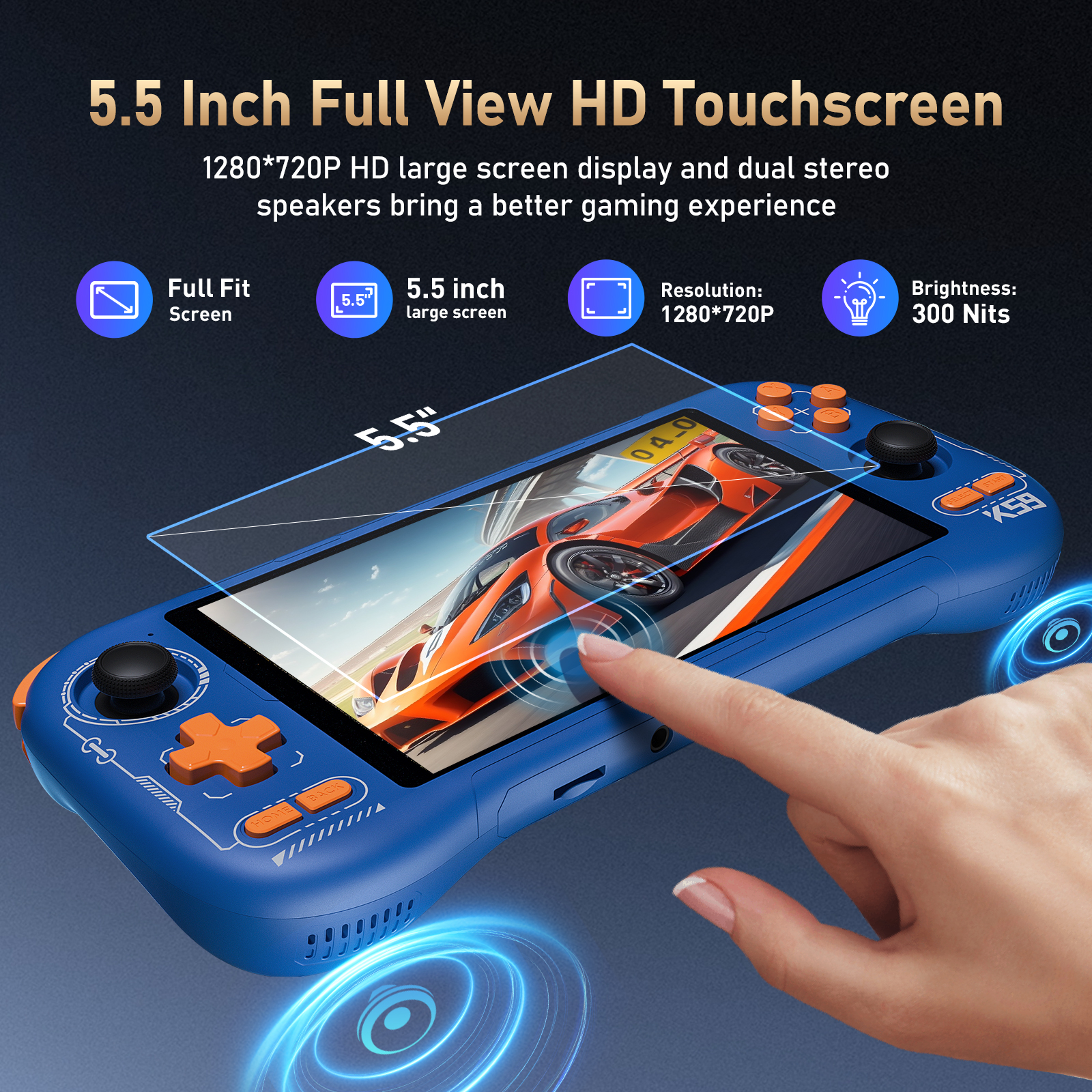 K59 Pro Android 14 Handheld Ga - Retro Gaming Console Lego recensione e prezzo