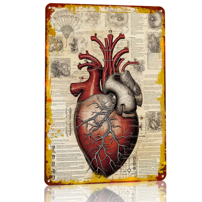 Human Heart Medicine Tin Poste - Retro Gaming At recensione e prezzo
