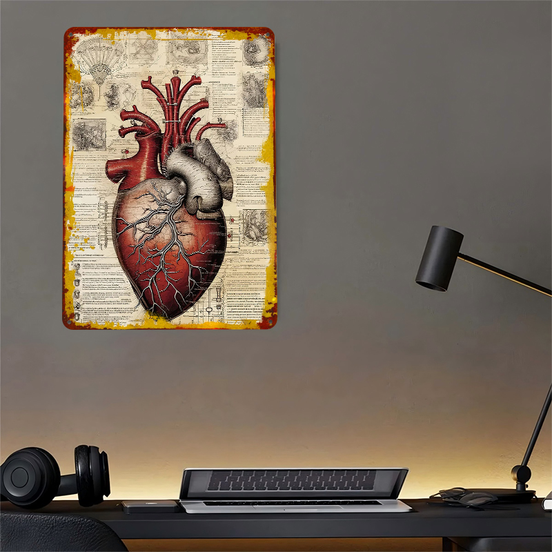 Human Heart Medicine Tin Poste - Retro Gaming At recensione e prezzo