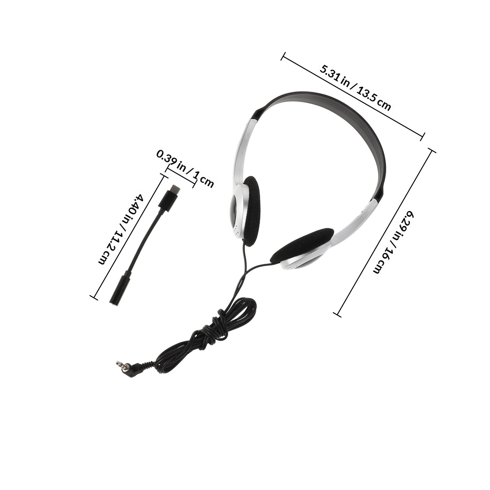 Retro Silver on Ear Headphones - Retro Gaming Phone recensione e prezzo