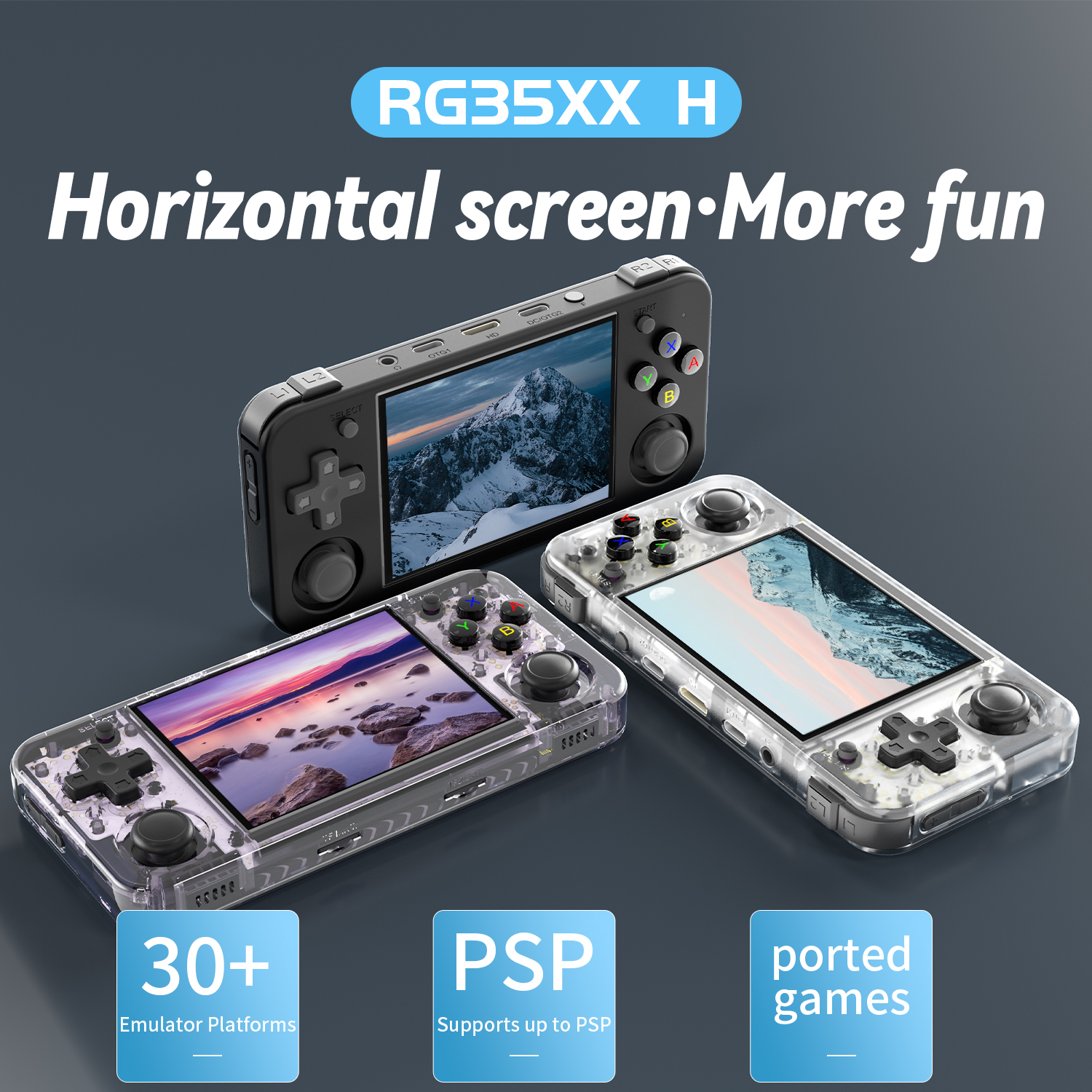 ANBERNIC RG35XX H Horizontal R - Retro Gaming Console Lego recensione e prezzo