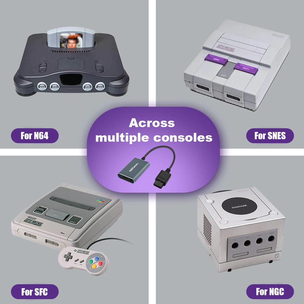 Bitfunx 720P Svideo / AV To HD - Retro Gaming Fun recensione e prezzo
