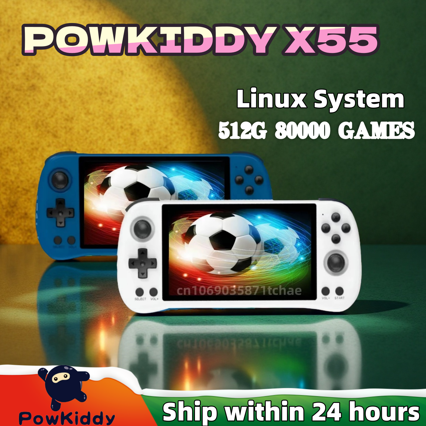 POWKIDDY X55 Handheld Game Con - Retro Gaming Console Lego recensione e prezzo