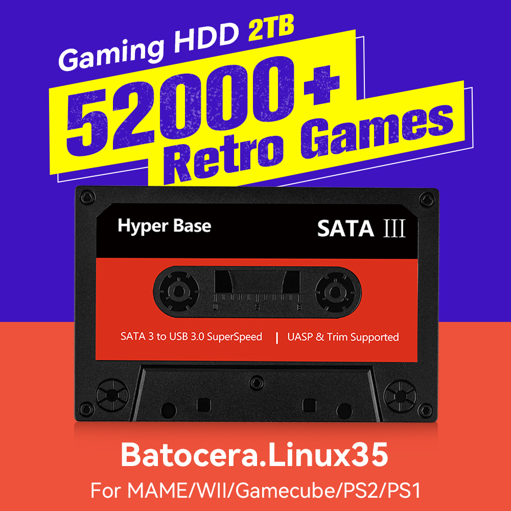 Batocera 500GB/2TB Retro Game  - Retro Gaming Play Zone recensione e prezzo