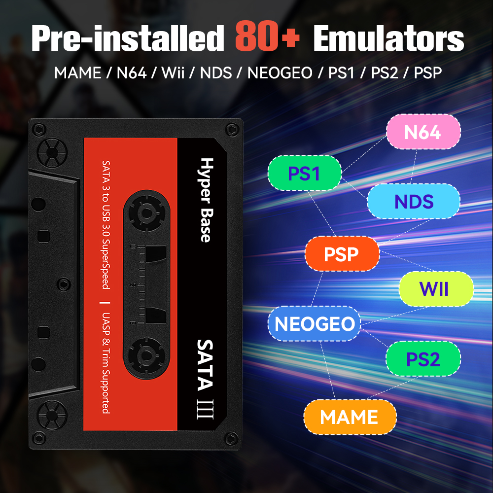 Batocera 500GB/2TB Retro Game  - Retro Gaming Play Zone recensione e prezzo