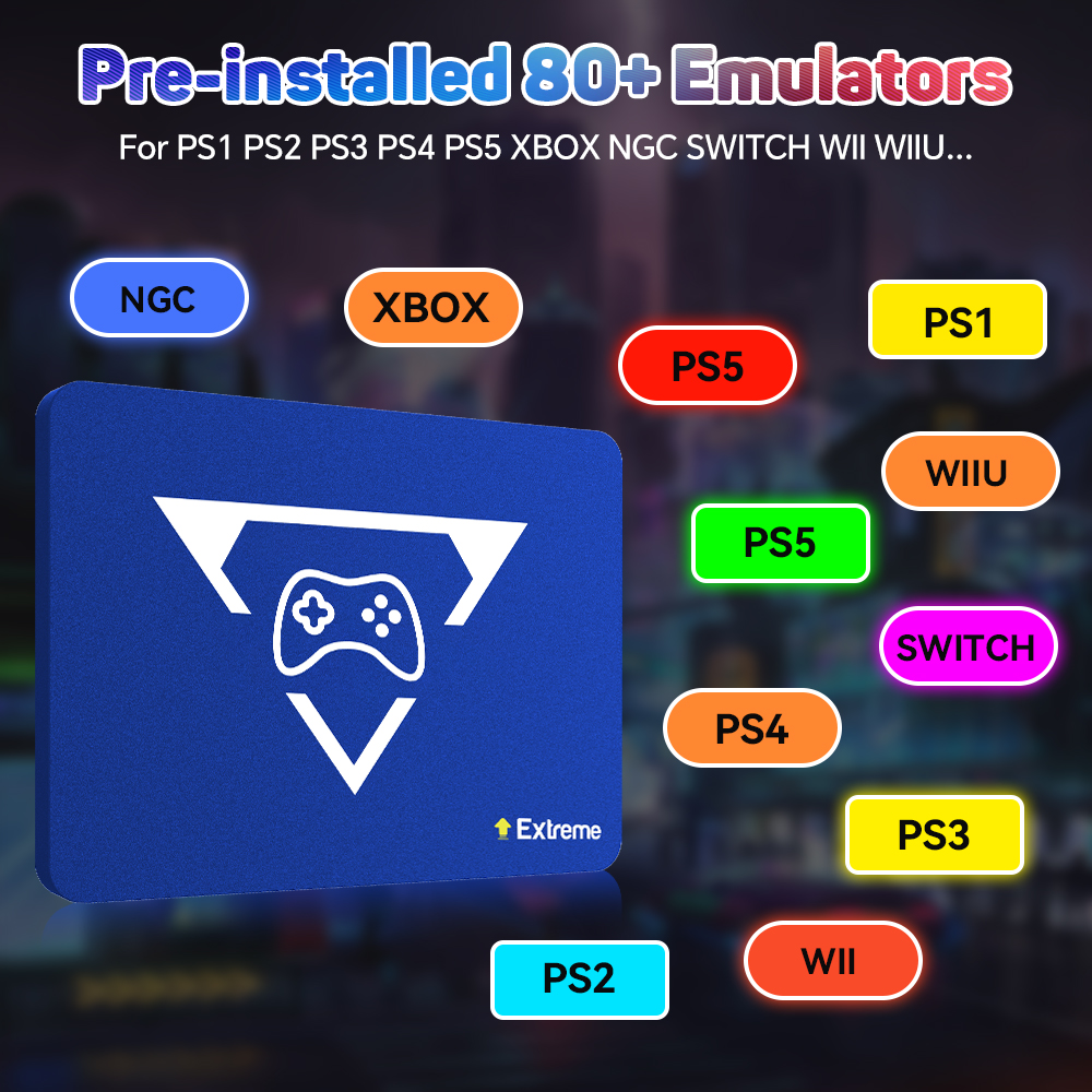 2TB Gaming Emulation Hard Driv - Retro Gaming Emulator Console recensione e prezzo