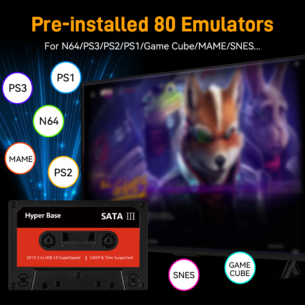 Batocera 500G/2T Emulator Game - Retro Gaming Emulator Console recensione e prezzo