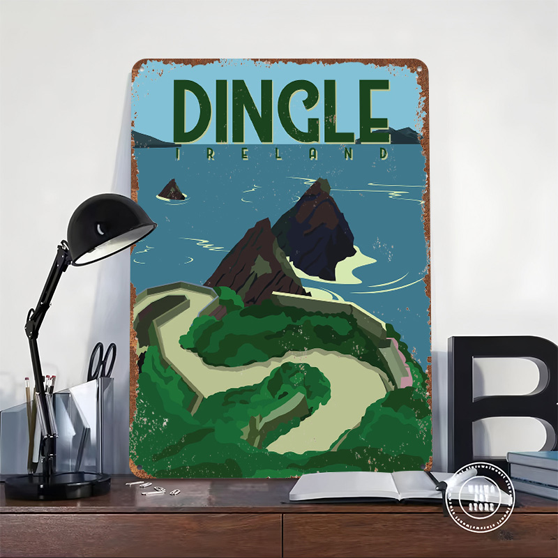 Dingle Ireland Travel Printed  - Retro Gaming Ireland recensione e prezzo
