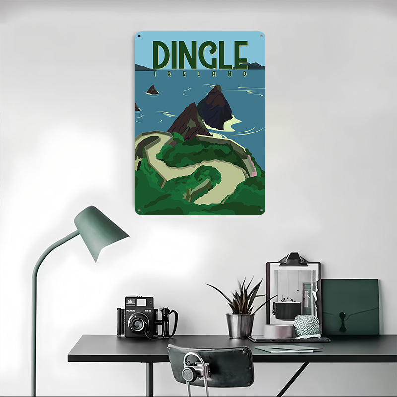 Dingle Ireland Travel Printed  - Retro Gaming Ireland recensione e prezzo