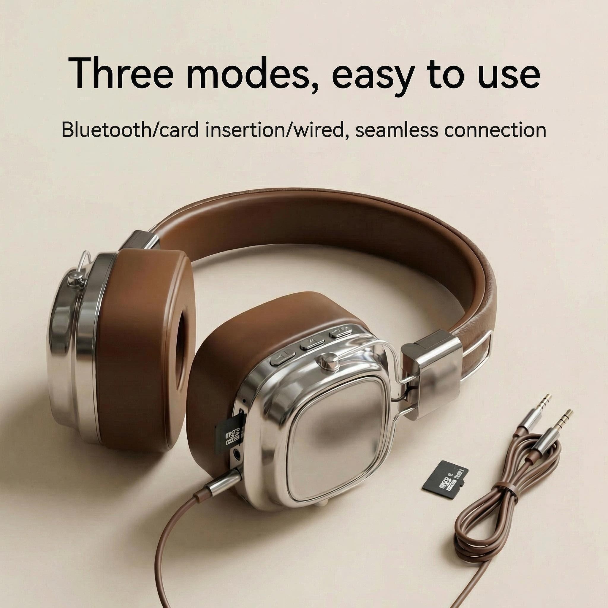 Retro Leather Over-ear Headpho - Retro Gaming Phone recensione e prezzo