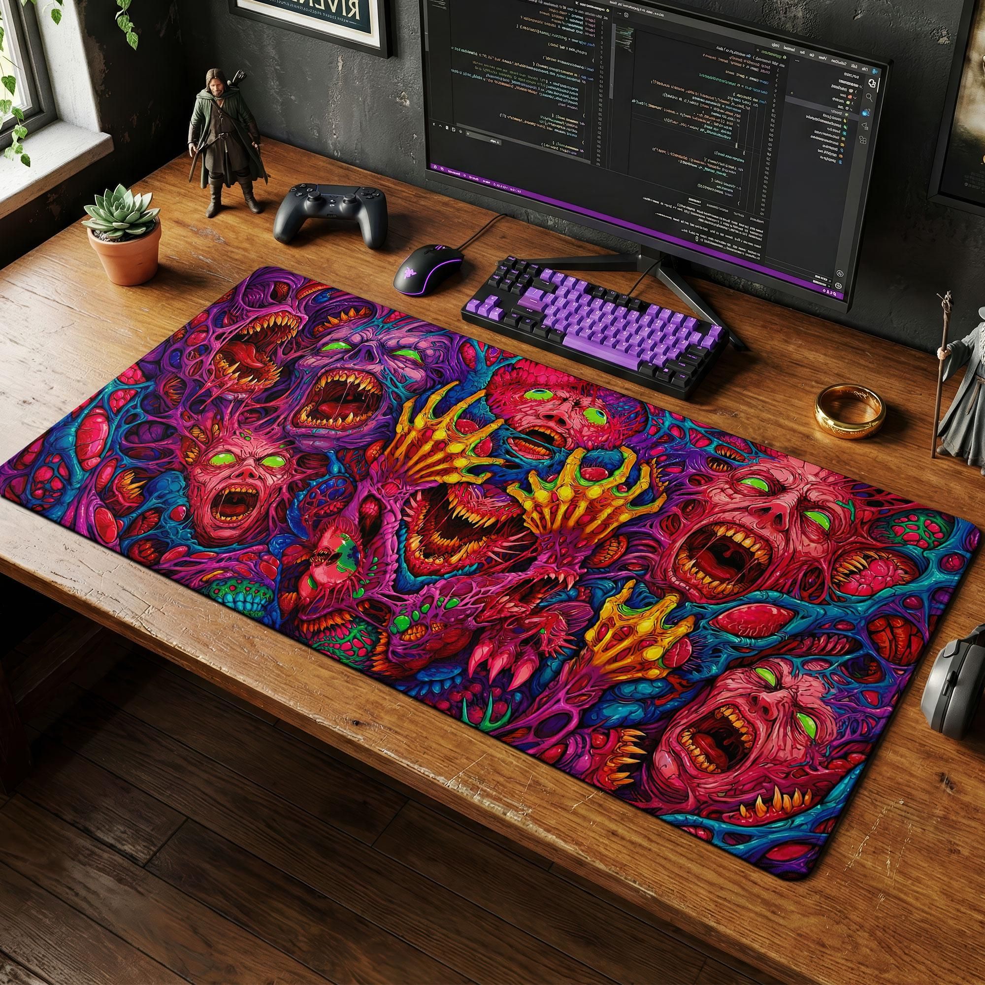 Japan Red Mouse Pad Neon Gore  - Retro Gaming Rug recensione e prezzo