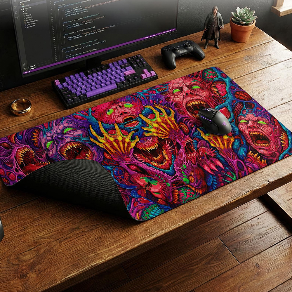 Japan Red Mouse Pad Neon Gore  - Retro Gaming Rug recensione e prezzo