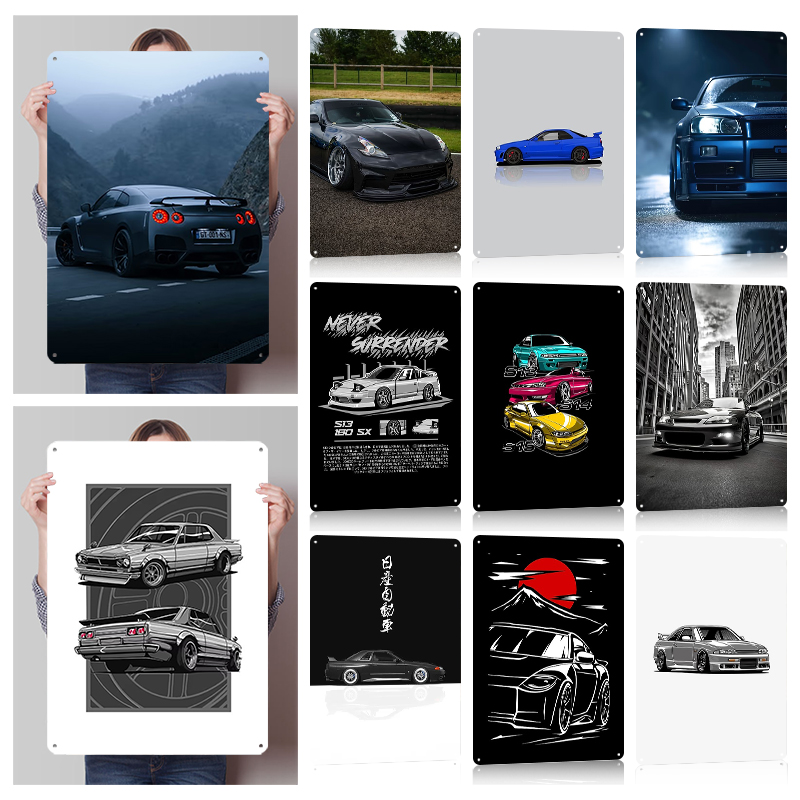 （Nissan） Posters Retro Car Met - Retro Gaming At recensione e prezzo