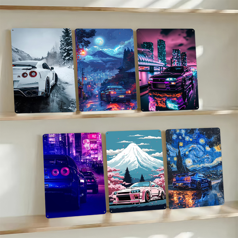 （Nissan） Posters Retro Car Met - Retro Gaming At recensione e prezzo