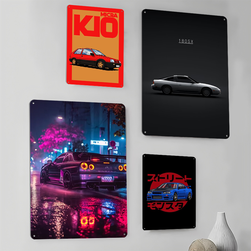 （Nissan） Posters Retro Car Met - Retro Gaming At recensione e prezzo