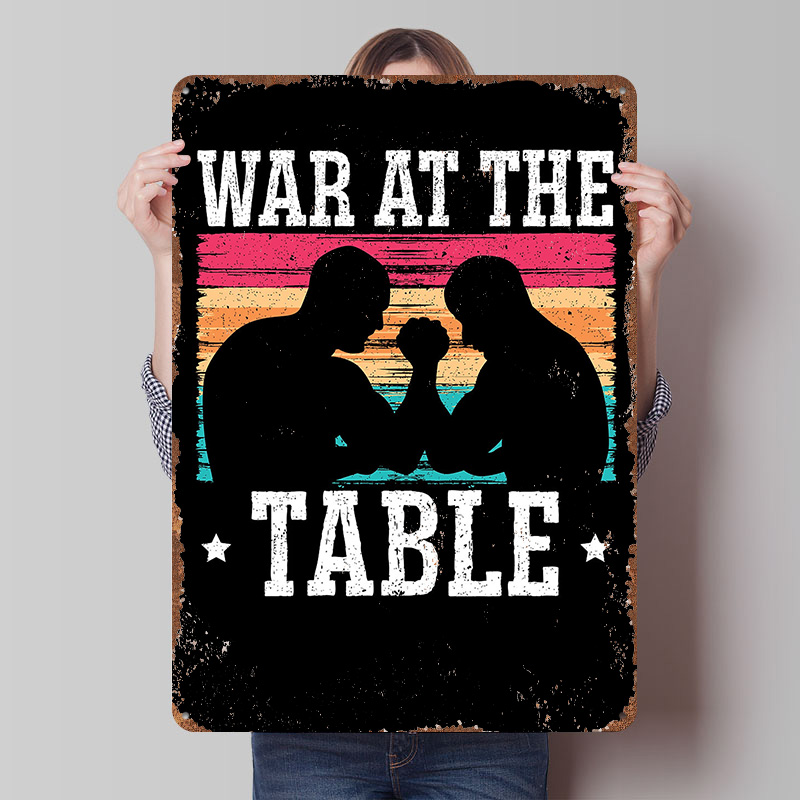 War At The Table Poster Custom - Retro Gaming At recensione e prezzo