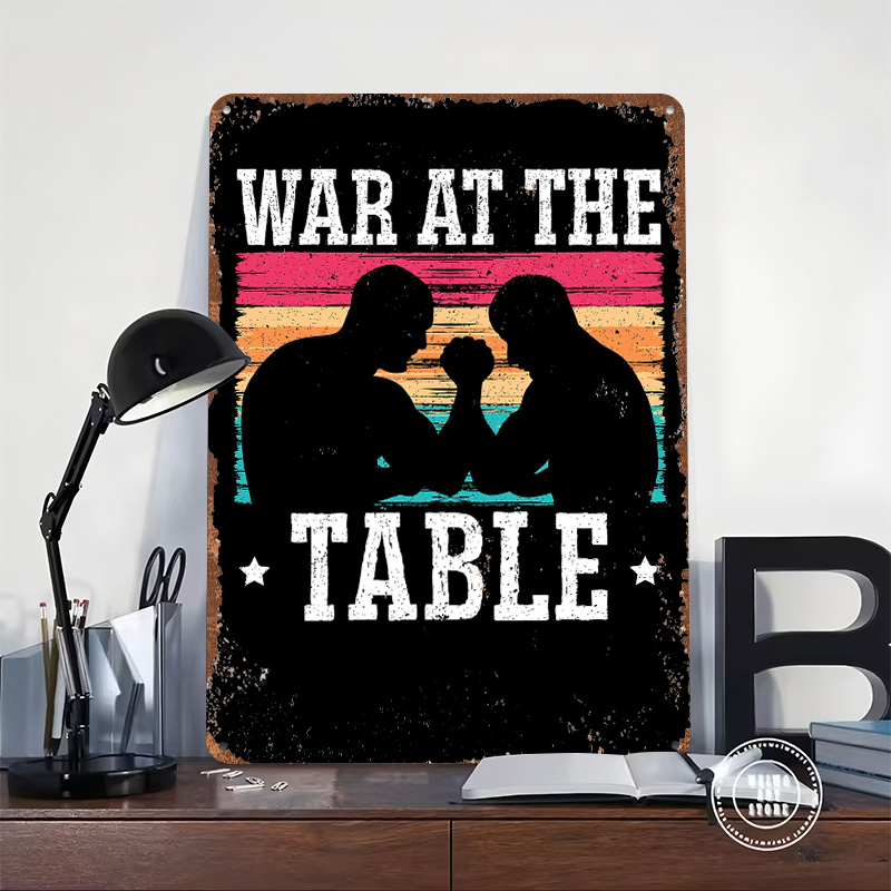 War At The Table Poster Custom - Retro Gaming At recensione e prezzo