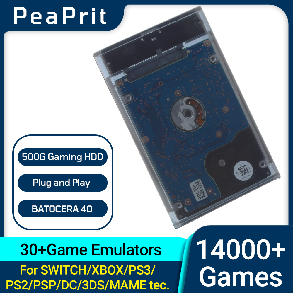 PEAPRIT 500G Gaming HDD Retro  - Retro Gaming Play Zone recensione e prezzo