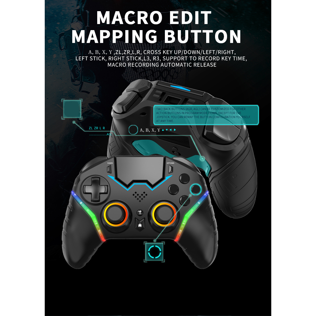 Wireless Controller For PS4 PS - Retro Gaming In Vr recensione e prezzo