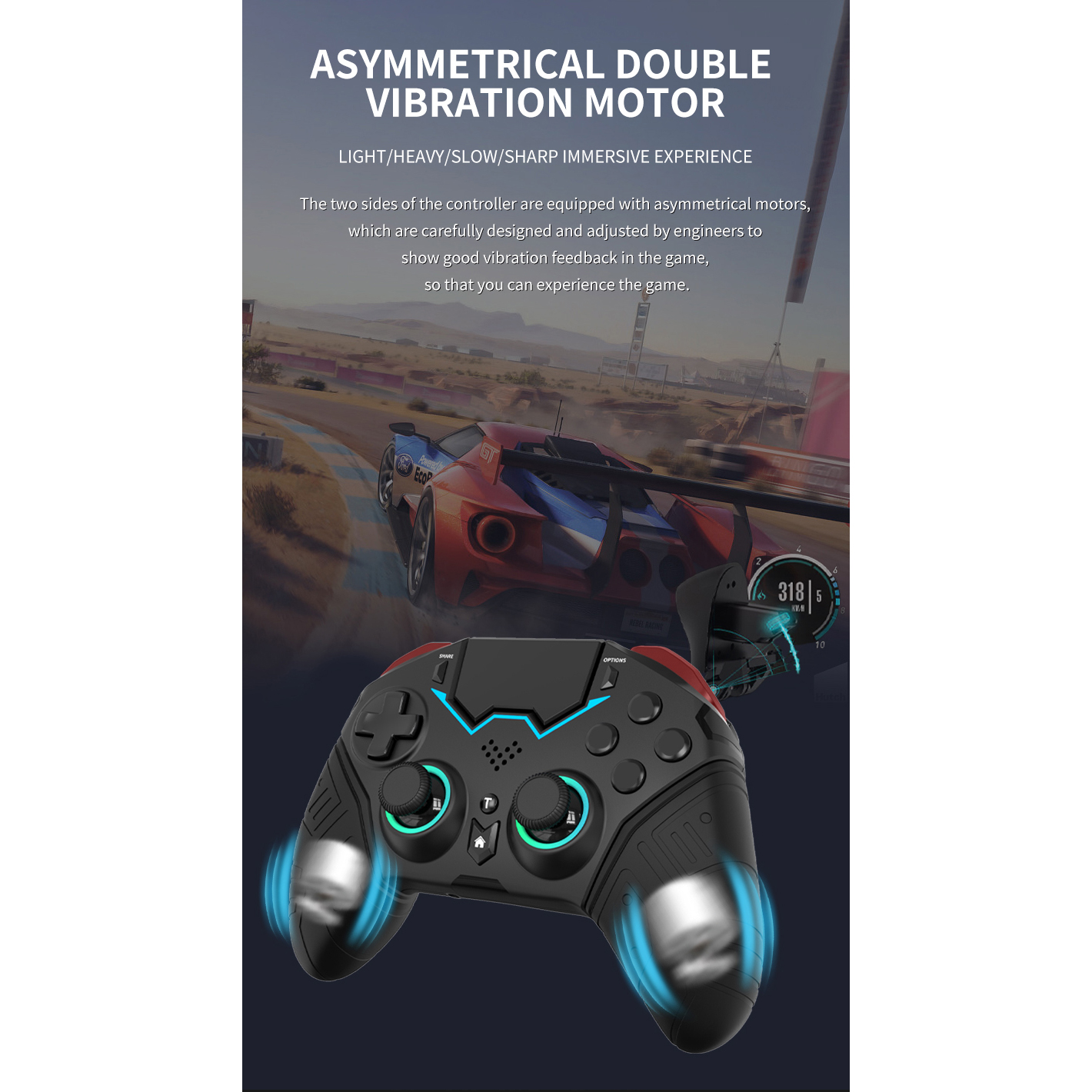 Wireless Controller For PS4 PS - Retro Gaming In Vr recensione e prezzo