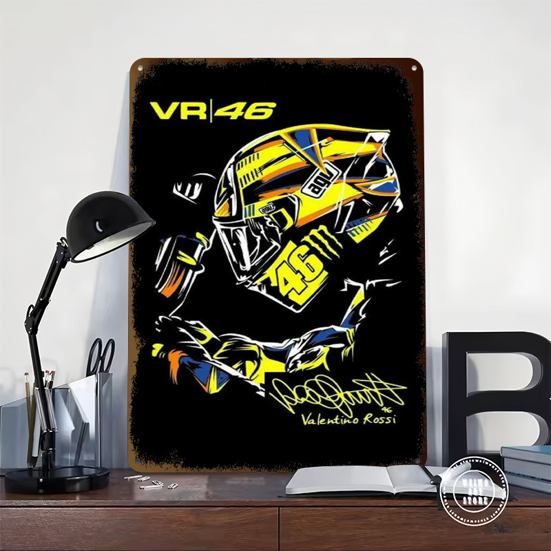 Helmet VR 46 Tinplate Poster V - Retro Gaming In Vr recensione e prezzo