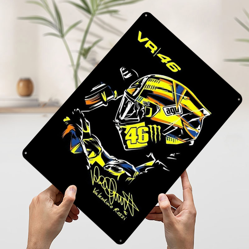 Helmet VR 46 Tinplate Poster V - Retro Gaming In Vr recensione e prezzo