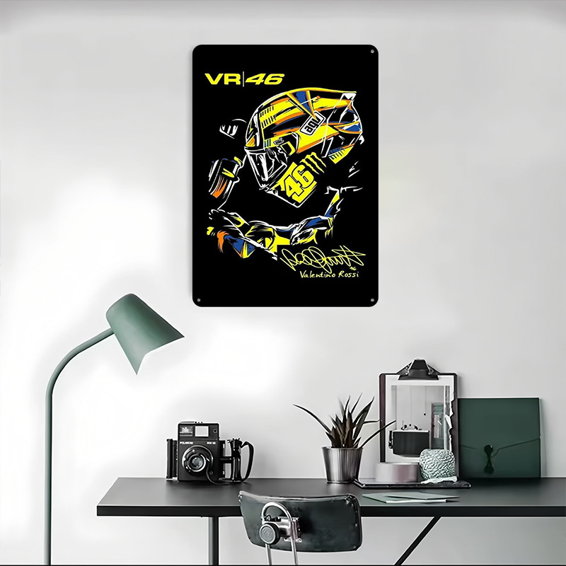 Helmet VR 46 Tinplate Poster V - Retro Gaming In Vr recensione e prezzo