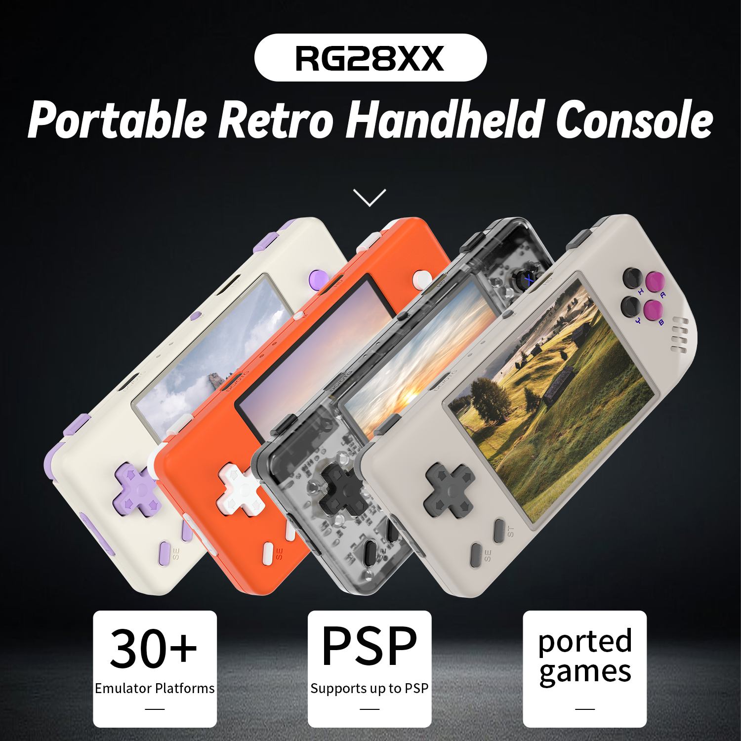ANBERNIC RG28XX Retro Handheld - Retro Gaming Console Lego recensione e prezzo