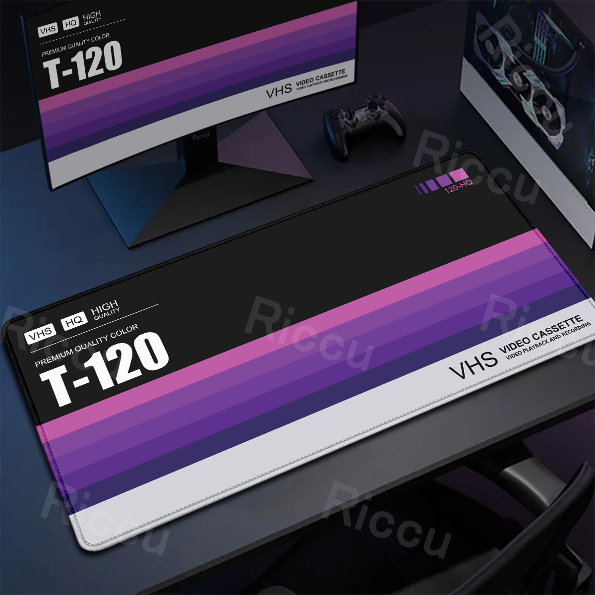 Retro VHS Style Mouse Pad Xxl  - Retro Gaming Rug recensione e prezzo
