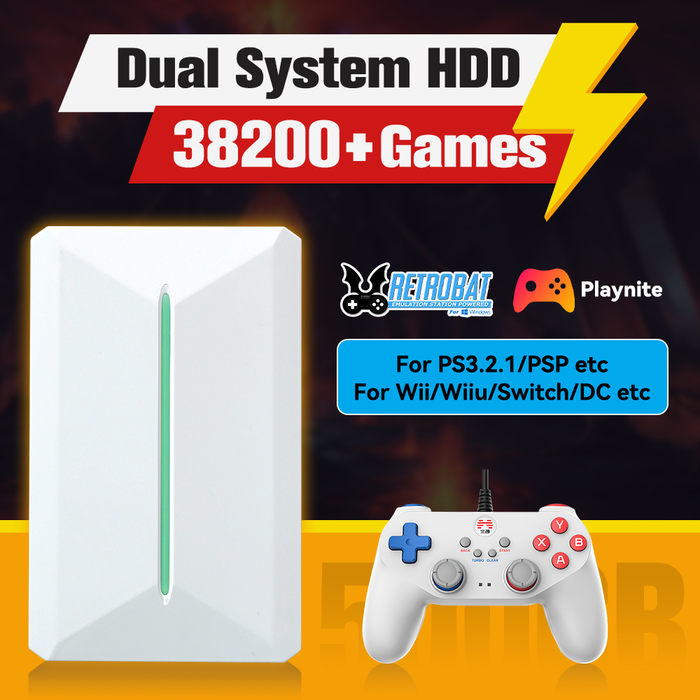 Retrobat＆Playnite System HDD R - Retro Gaming Emulator Console recensione e prezzo