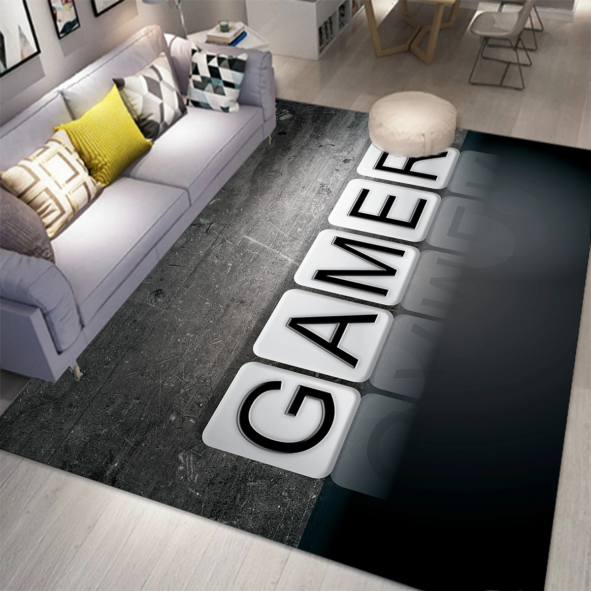 Gaming Area Rug for Kids Boy B - Retro Gaming Rug recensione e prezzo