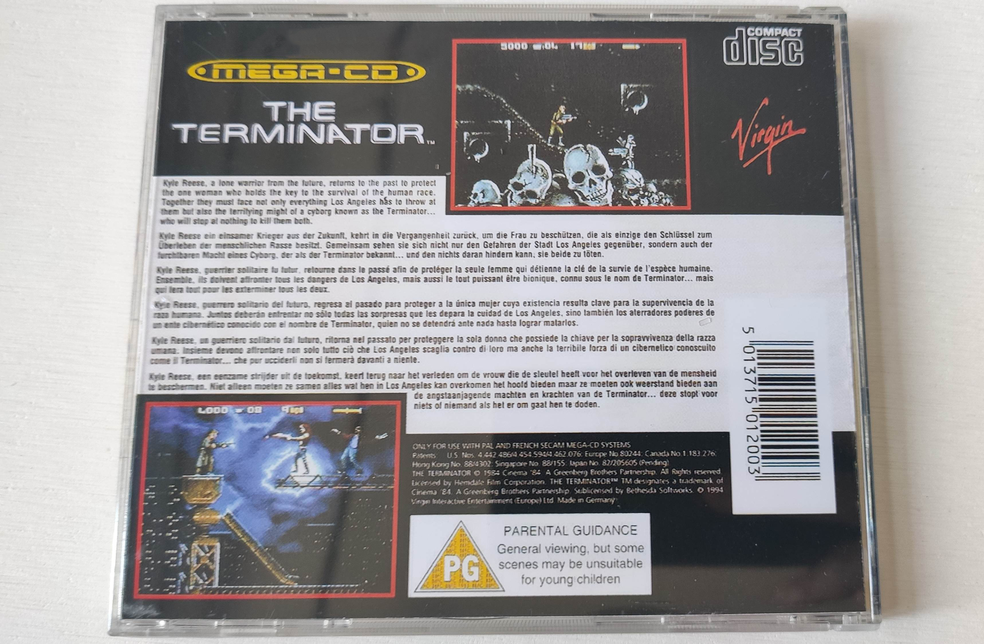 Mega CD Copy Disc Game Termina - Retro Gaming Play Zone recensione e prezzo