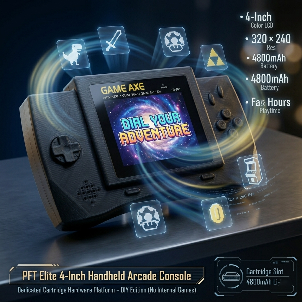 PFT Elite 4-Inch Handheld Arca - Gaming Retro Arcade recensione e prezzo