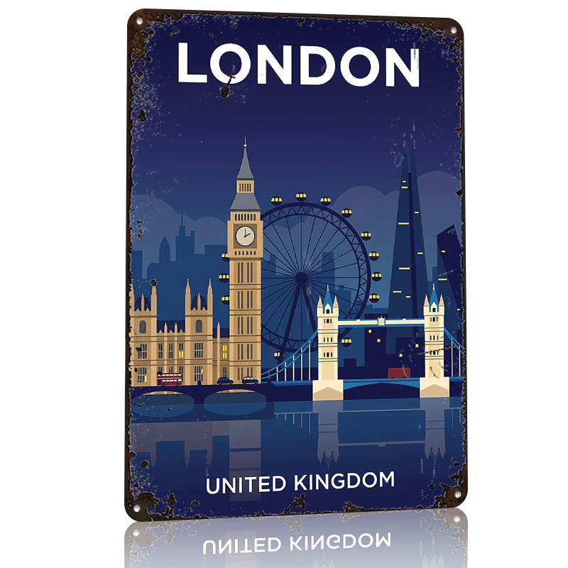 London Skyline At Night Poster - Retro Gaming At recensione e prezzo
