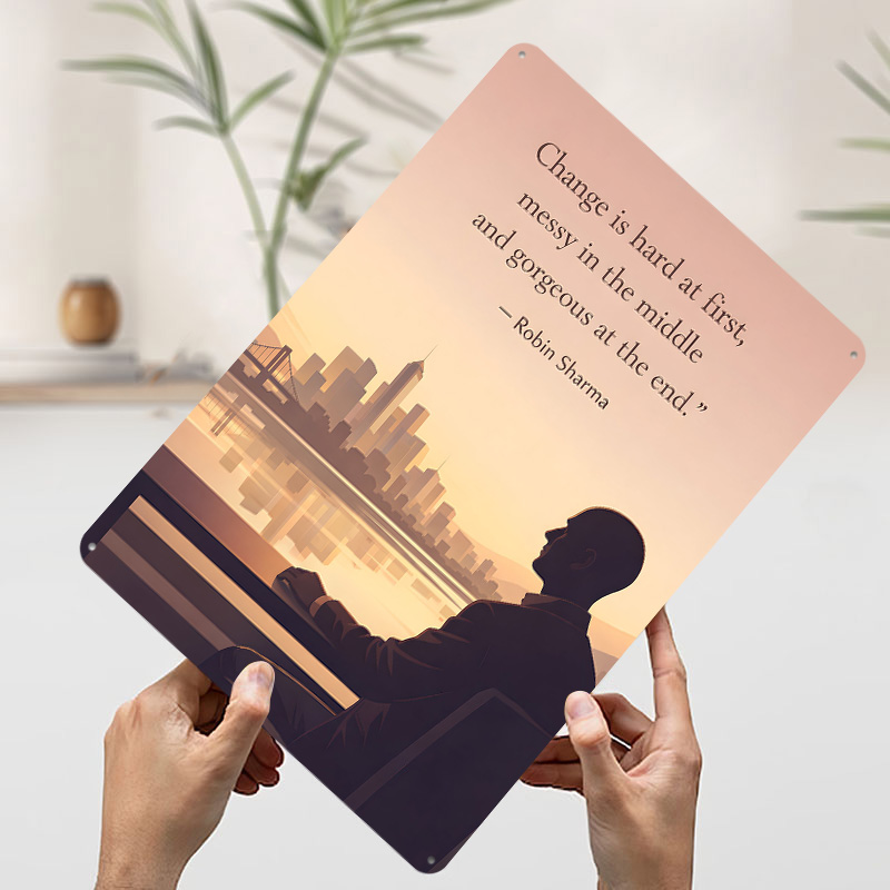 Man Looking At City Skyline At - Retro Gaming At recensione e prezzo