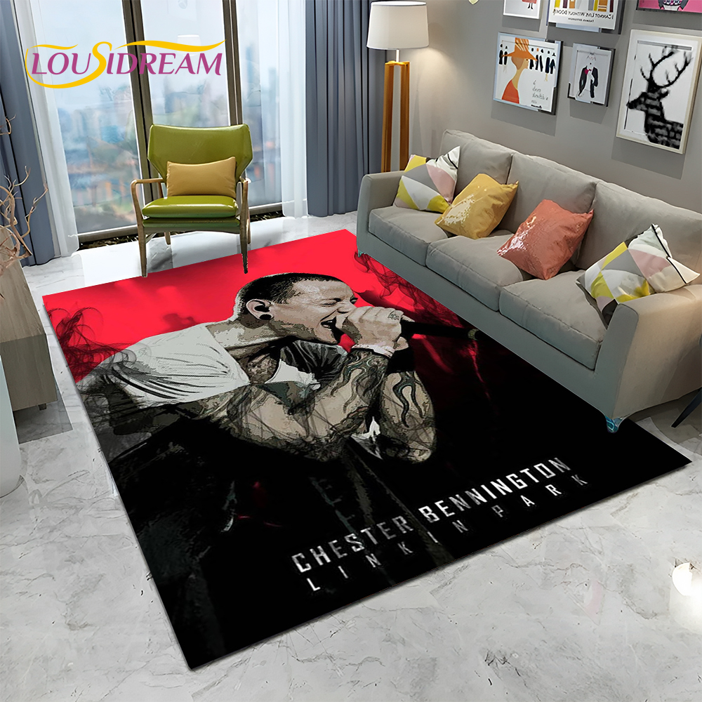 3D Retro Rock Band L-Linkin Pa - Retro Gaming Rug recensione e prezzo