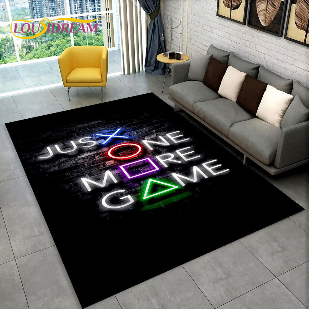 3D Cartoon Game Gamer Gamepad  - Retro Gaming Rug recensione e prezzo